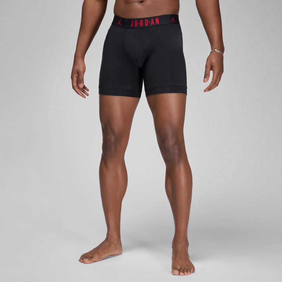 Jordan Flight Core katoenen boxershorts voor heren (3 stuks) - Zwart Zwart