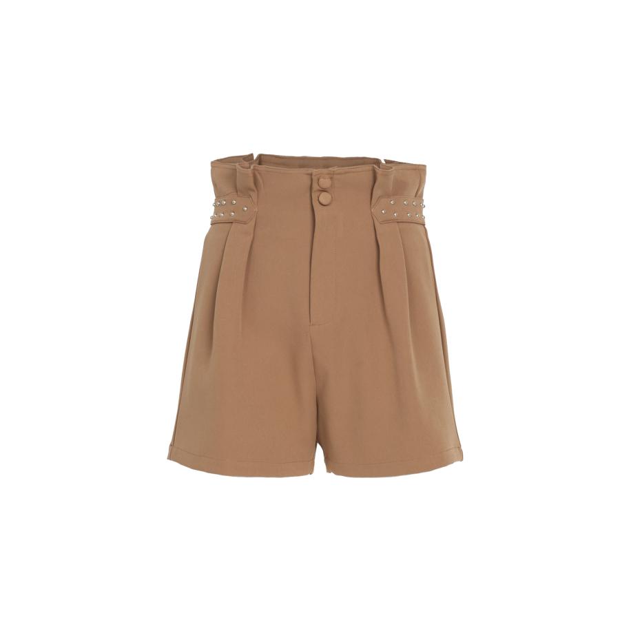 Influencer Influencer Bandplooibroek camel -