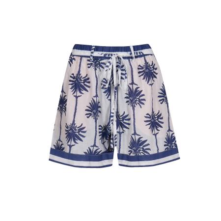 South Beach South Beach Broek royal blue/koningsblauw / wit