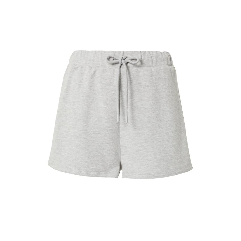 VIERVIER VIERVIER Broek Xenia grijs gemêleerd / oranje / wit -