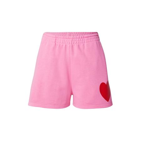 miss goodlife miss goodlife Broek Amour Paris lichtroze / bloedrood