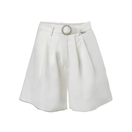 Influencer Influencer Bandplooibroek wit