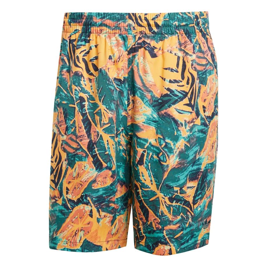 Adidas ADIDAS ORIGINALS Broek Archive Floral smaragd / gemengde kleuren -