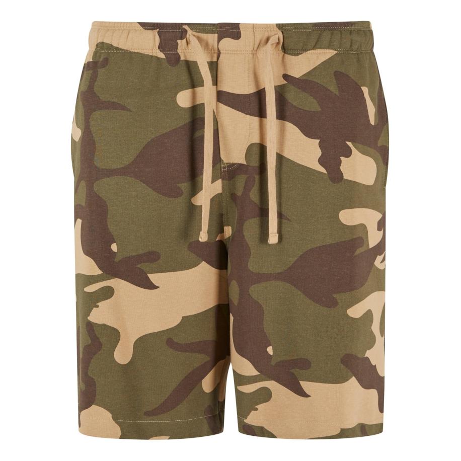 Urban Classics Urban Classics Broek beige / donkerbruin / olijfgroen -