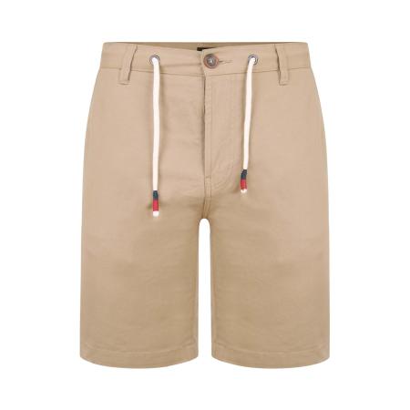 Threadbare Threadbare Broek Seacliffe donkerbeige / navy / rood / wit