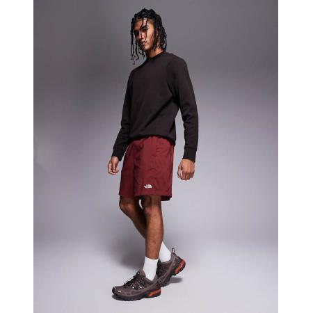 The North Face - Class V - Pathfinder - Short met riem en logo in bordeauxrood