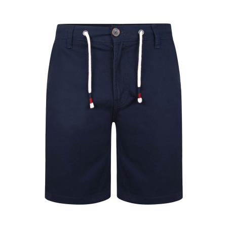 Threadbare Threadbare Broek Seacliffe donkerblauw / vuurrood / wit