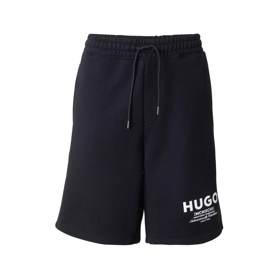 Hugo Boss HUGO Broek Nomario zwart / wit -