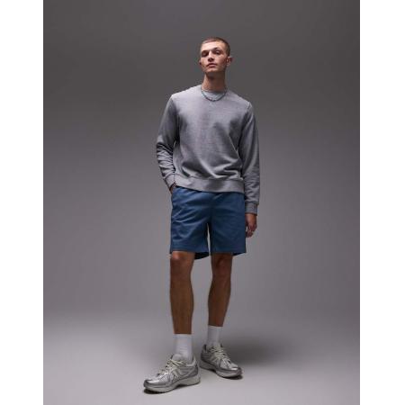 Parlez - Wilmot - Shorts met trekkoord en logo in blauw