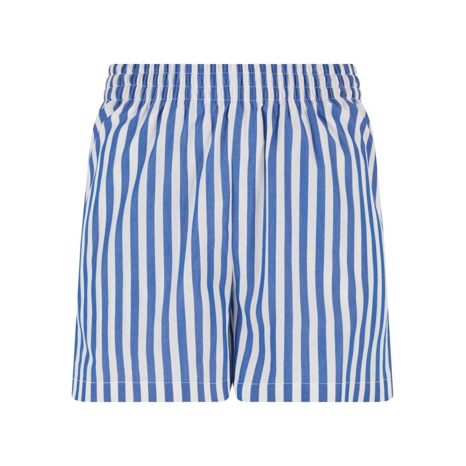 Urban Classics Urban Classics Broek blauw / wit -