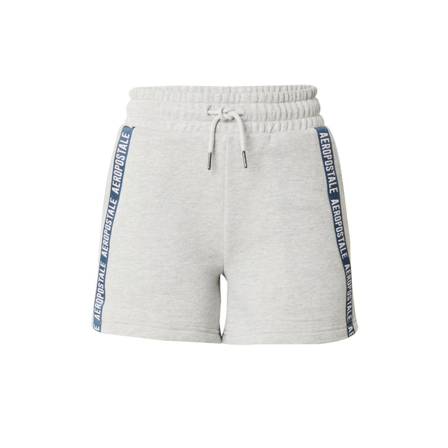 Aeropostale AÉROPOSTALE Broek navy / grijs gemêleerd / wit -