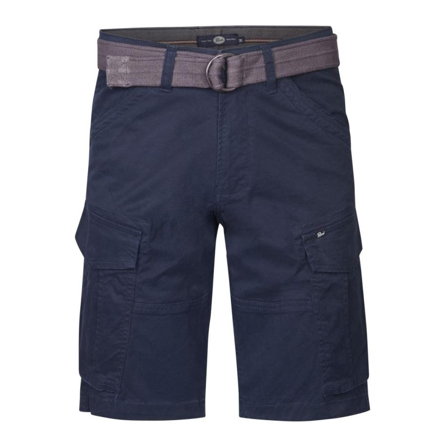 Petrol Industries Cargo Shorts donkerblauw, Effen Multicolor