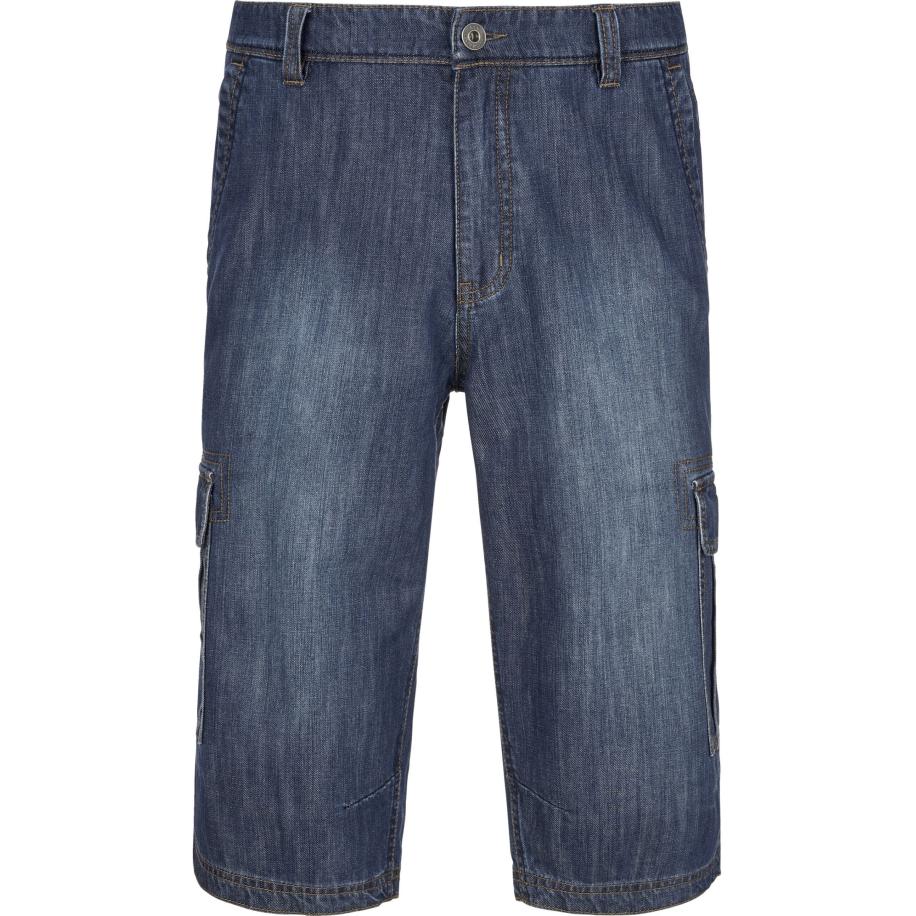 Jan Vanderstorm Bermuda blauw, Effen Blauw