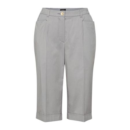Goldner Goldner Pantalon Carla zilvergrijs