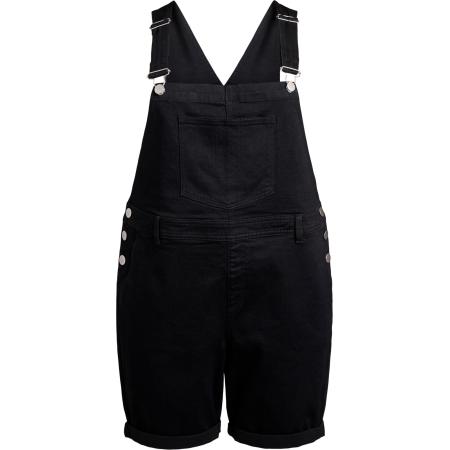 Zizzi Zizzi Tuinbroek zwart