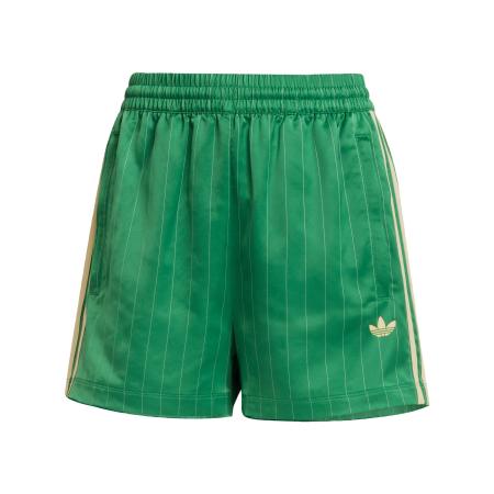 Adidas ADIDAS ORIGINALS Broek adidas Originals Pin-stripe Satin lichtgeel / groen / wit