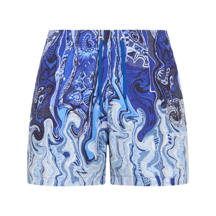 carlo colucci Carlo Colucci Broek Demaku blauw gemêleerd -