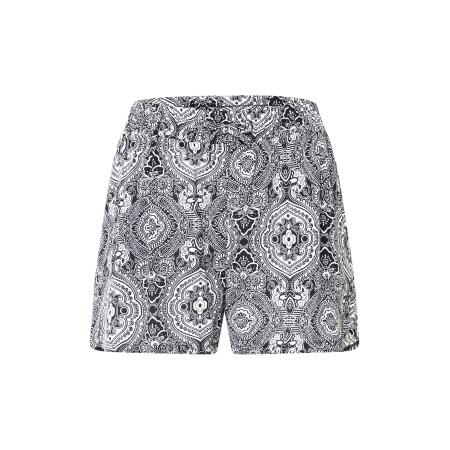 Urban Classics Urban Classics Broek zwart / wit