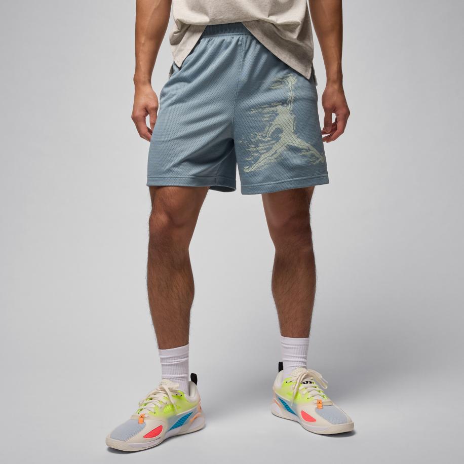 Jordan Sport Dri-FIT herenshorts met graphic - Grijs Grijs