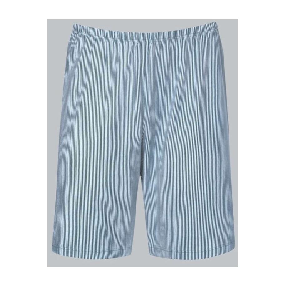 TRIGEMA Bermuda blauw, Gestreept Blauw