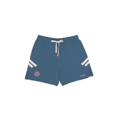 Prohibited Broek petrol / pink / wit