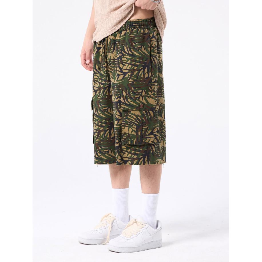 VAMOS CLO VAMOS CLO Broek beige / bruin / groen -