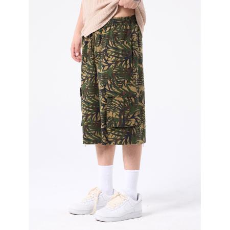 VAMOS CLO VAMOS CLO Broek beige / bruin / groen