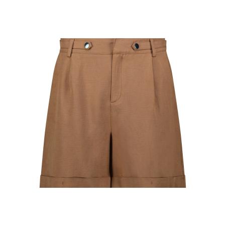 Monari monari Bandplooibroek karamel