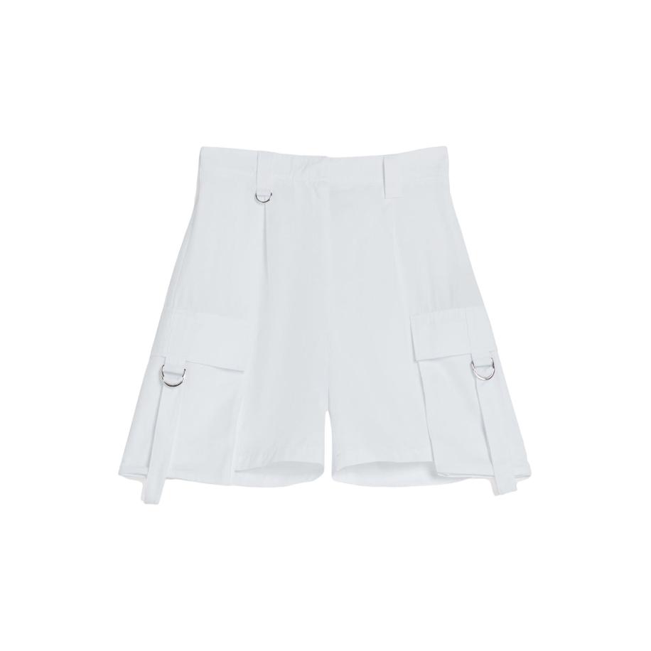 Bershka Bershka Cargobroek wit -