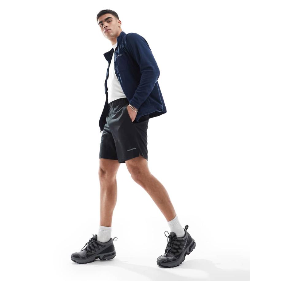 Columbia - Hike Color Block - Short in zwart Zwart