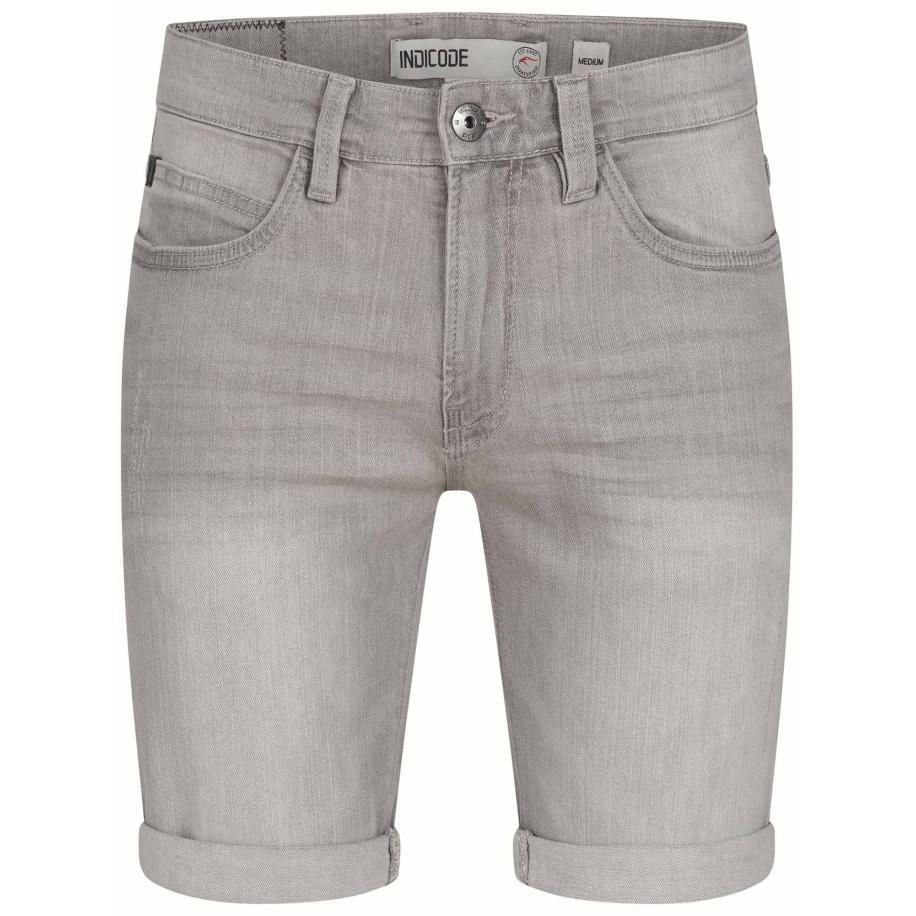 Indicode INDICODE Broek lichtgrijs -