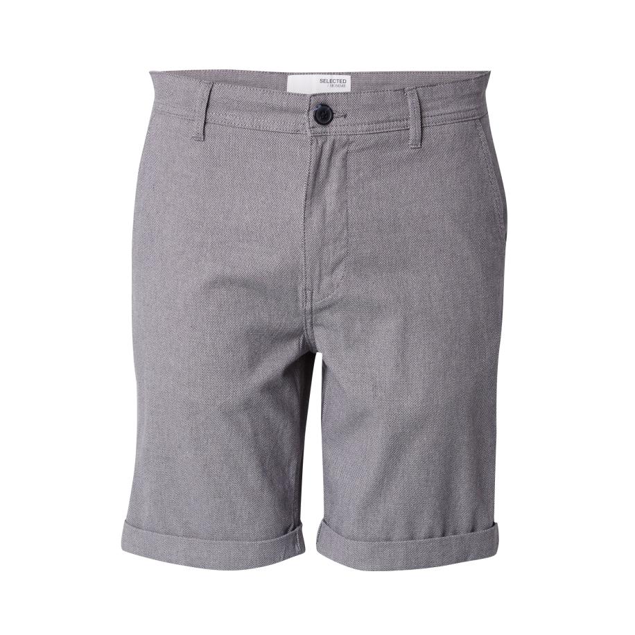 Selected SELECTED Chino SLHLUTON grijs -