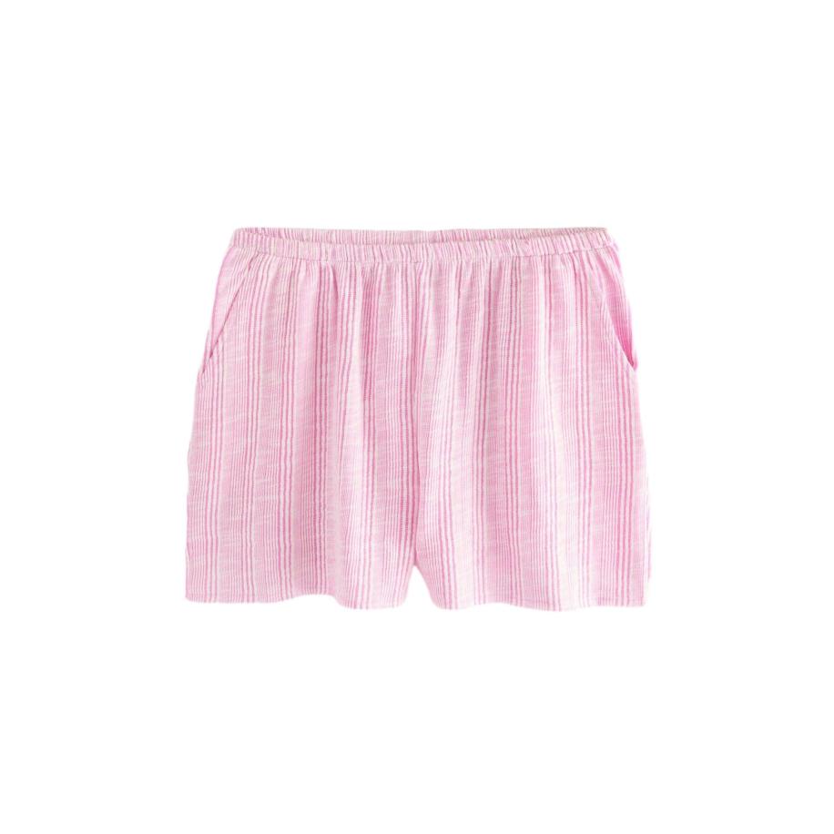 Next Next Broek pink / wit -