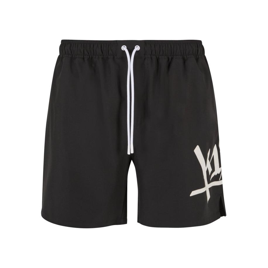 K1X Broek Stockton zwart / wit Zwart