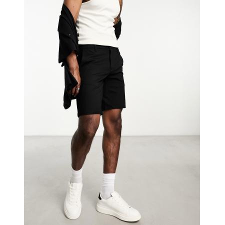 Only & Sons - Nette jersey short in zwart