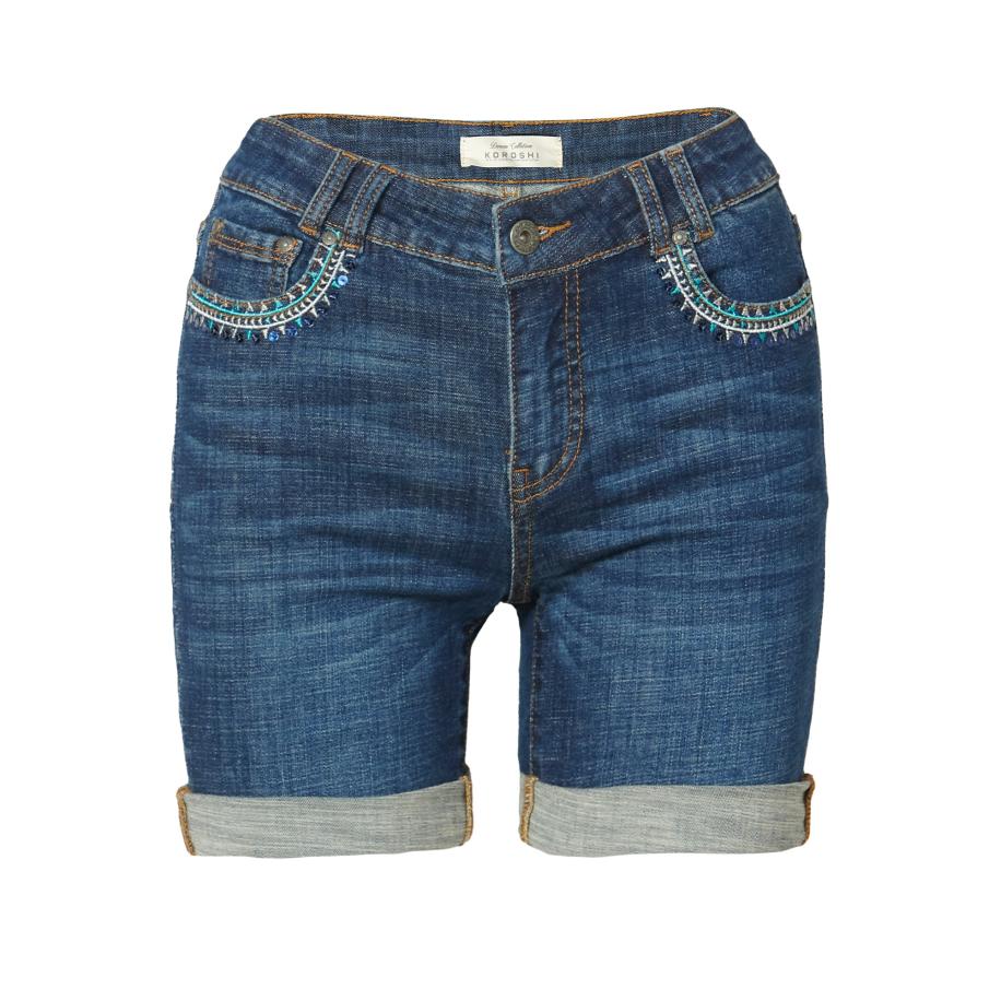 KOROSHI KOROSHI Jeans blauw denim -