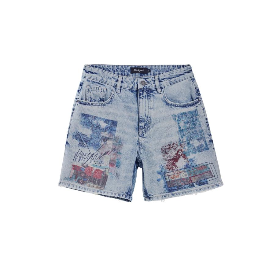 Desigual Desigual Jeans blauw / lichtblauw / bruin / roestbruin -