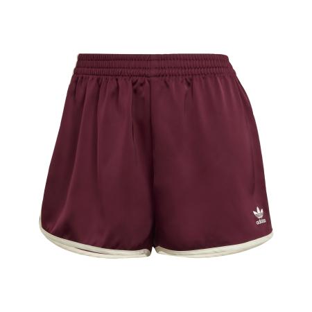 Adidas ADIDAS ORIGINALS Broek Adicolor wijnrood / natuurwit