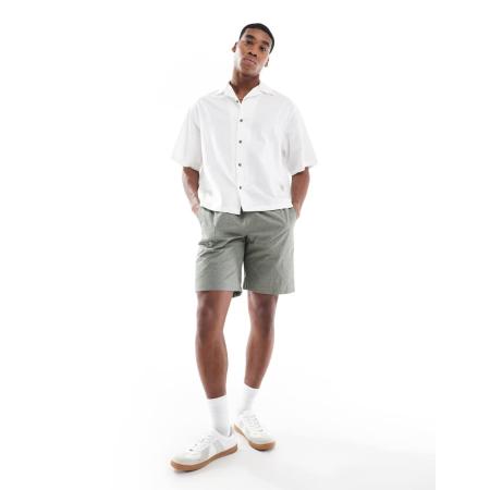 PS Paul Smith - Shorts met trekkoord in groene print