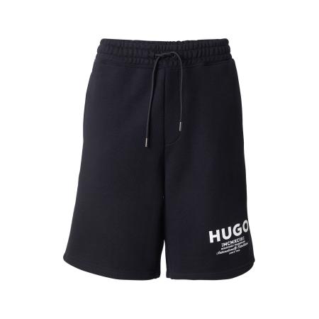 Hugo Boss HUGO Broek Nomario zwart / wit