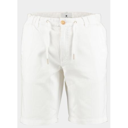 Bos Bright Blue Korte broek ferdinand structure chino sho 24109fe06bo/100 white