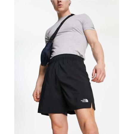 The North Face - 24/7 - Geweven short van 7 inch in zwart-Black