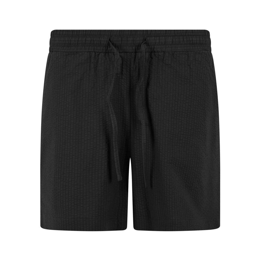 Urban Classics Urban Classics Broek Seersucker zwart -