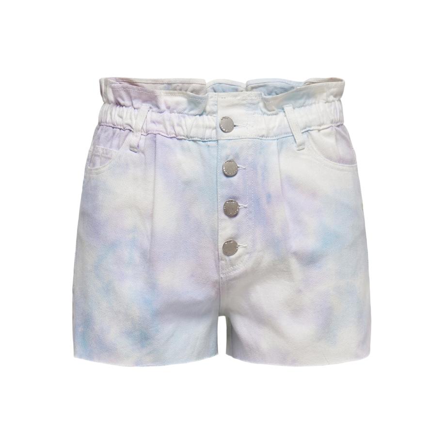 Only ONLY Broek CUBA lavendel / rosa / wit -