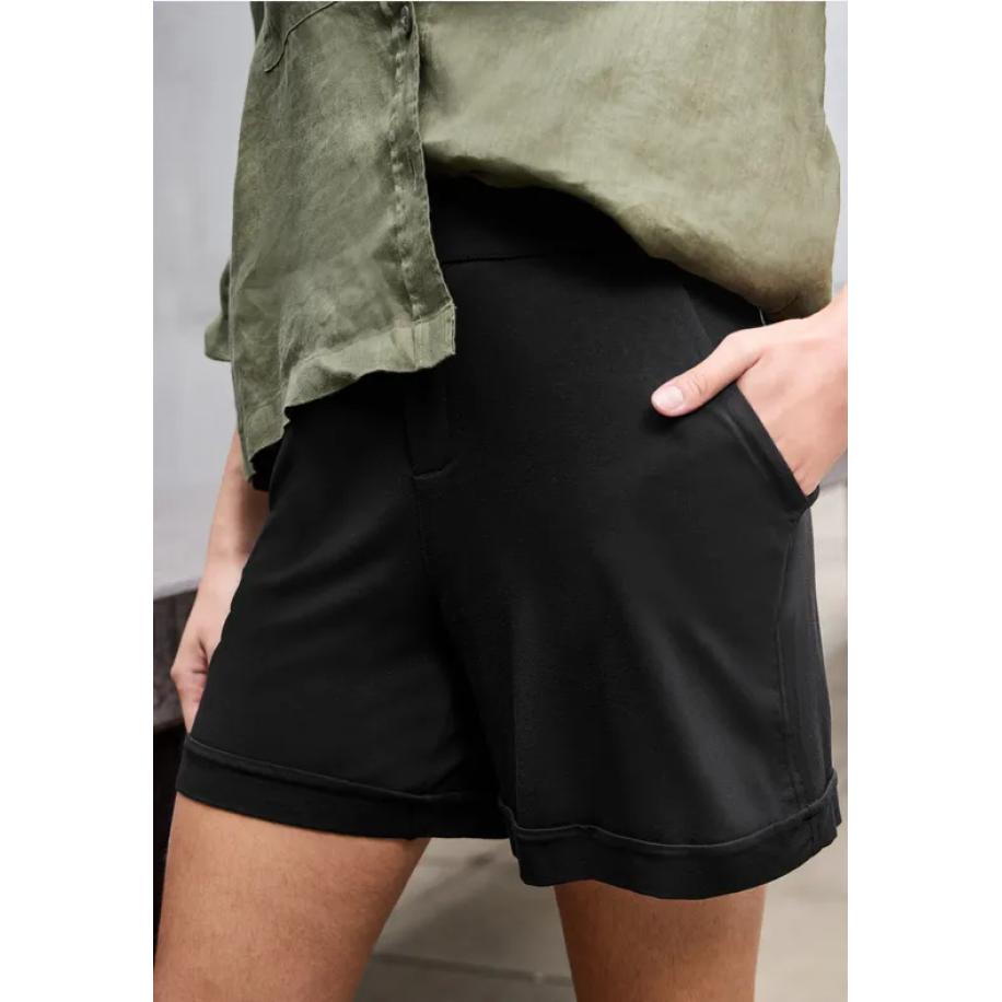 Street One Jersey shorts Zwart