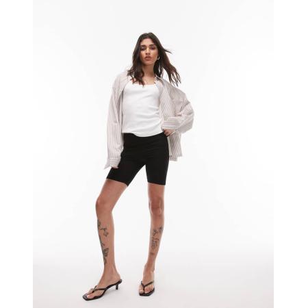 Topshop Basic leggingshort in zwart