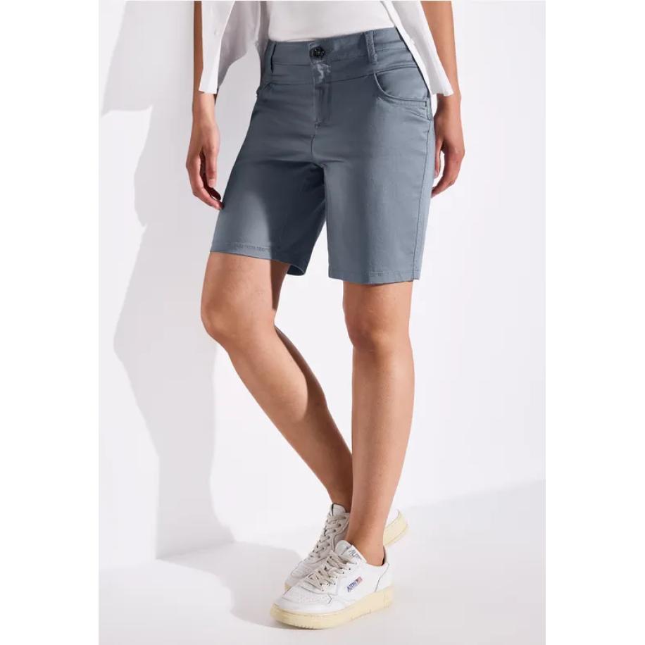 Street One Satijnen bermuda Blauw