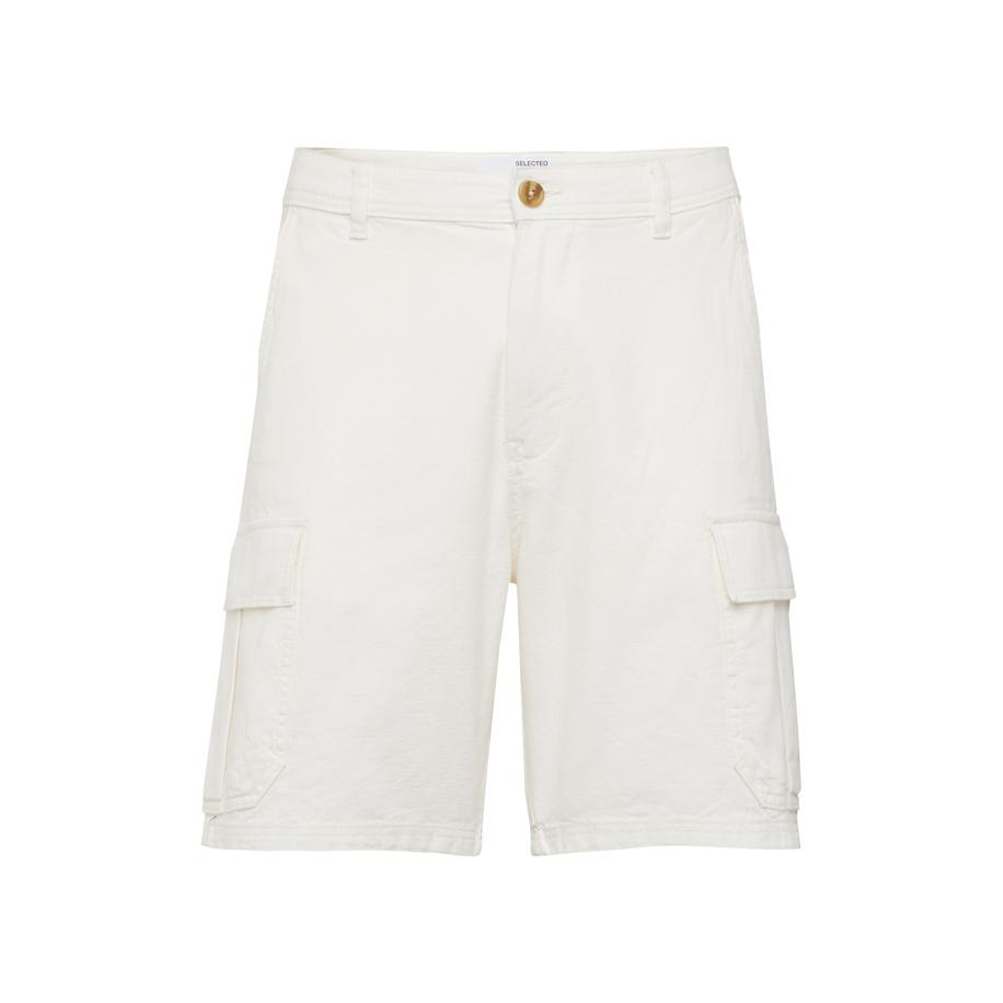 Selected SELECTED Cargobroek SLHOLAF crème -