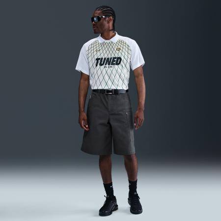 Nike Life grote canvasshorts voor heren - Grijs