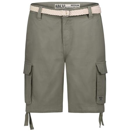 Sublevel Sublevel Cargobroek crème / donkergroen